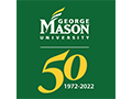 George Mason University Logo celebrating 50 years